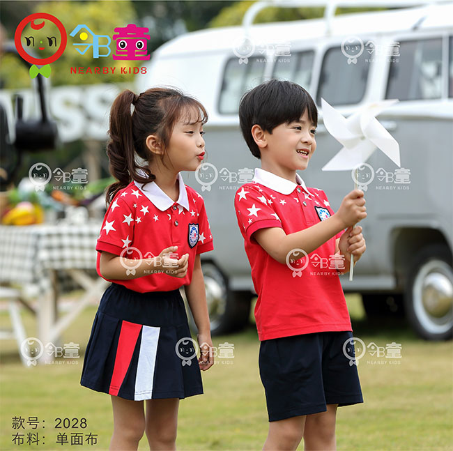 夏季國際高檔幼兒園園服禮服制定