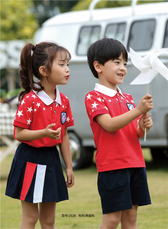幼兒園園服紅色星星款